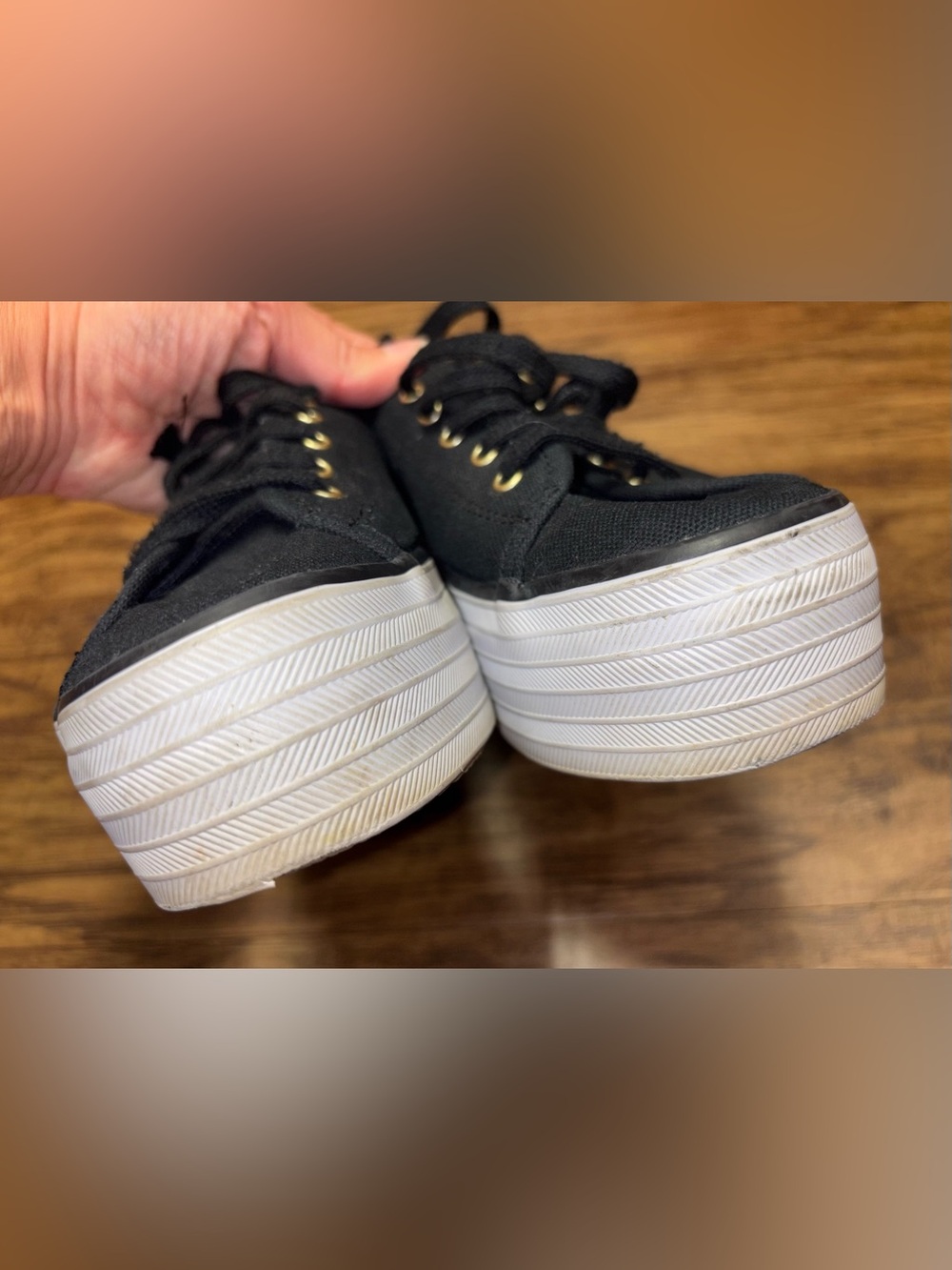 Keds Platform Sneakers Size 8 - Picture 4 of 12